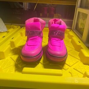 Juicy Couture Veronica Boots Pink  Size 9
